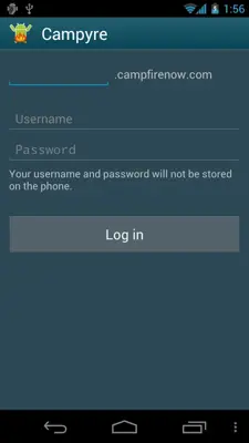 Campyre android App screenshot 2